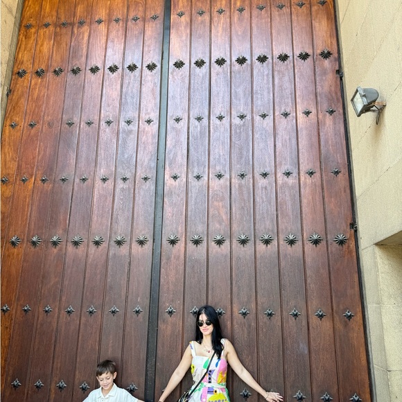 Zara Yellow Orange Sleeveless Resort Midi Dress - Picture 2 of 2